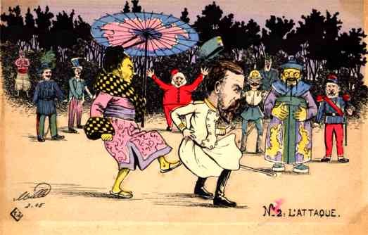 Russo-Japanese War Dance French Satire