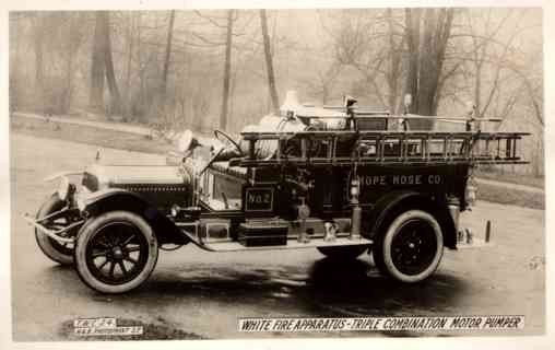 Fire Apparatus Truck Real Photo