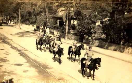 Honolulu Carnival Military on the Horses RP