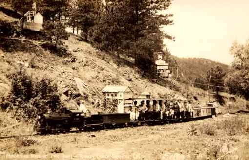 Miniature Train CO Real Photo