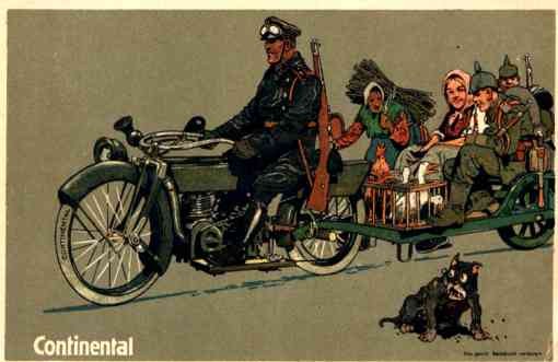 Advert Continental Tires Motorcycle Ride
