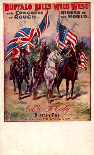 Buffalo Bill and Soldiers on Horses Circus
