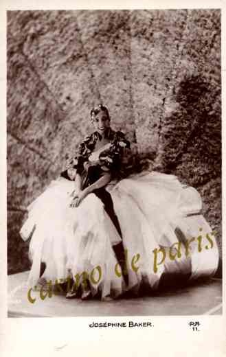 Dancer Josephine Baker Real Photo