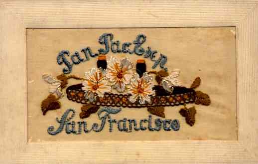 Embroidered Silk PPIE San Francisco