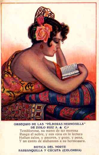 Advert Pharmacy Colombia Lady Rose