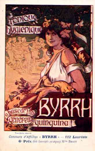 Advert Tonic Byrrh Dance Poster French