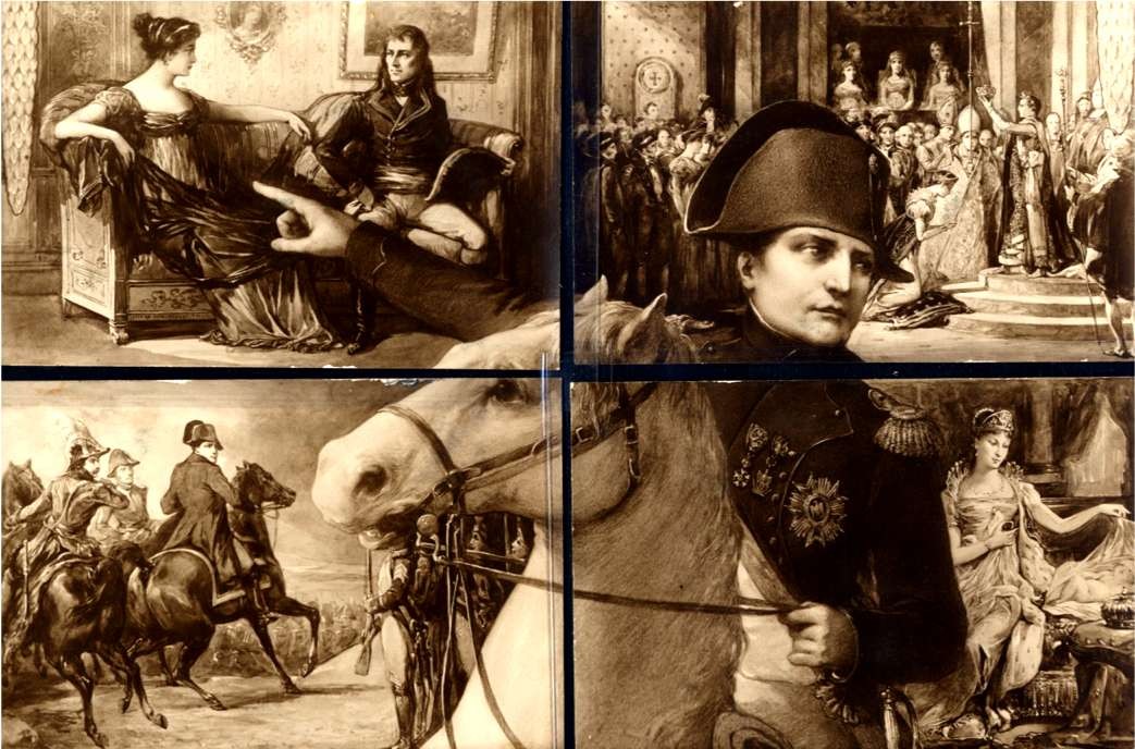 Napoleon Horse Real Photo Set