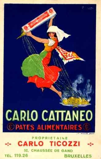 Advert Italian Pasta Belgian