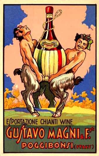 Advert Wine Centaurs Italian