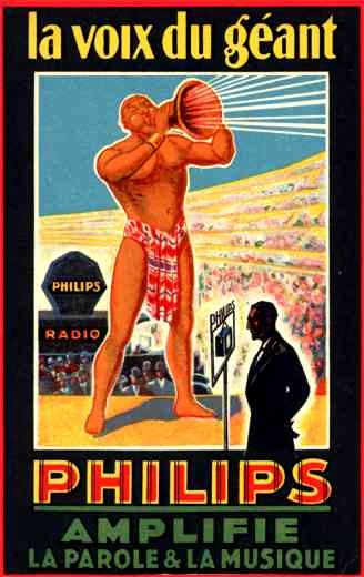 Advert Radio Philips French