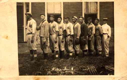 Baseball Indian Team 1911 Real Photo NE