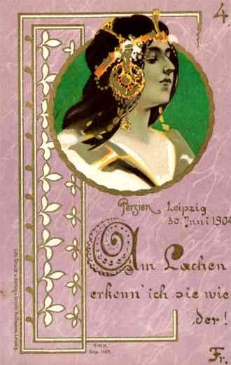 Persian Woman Leipzig 1904