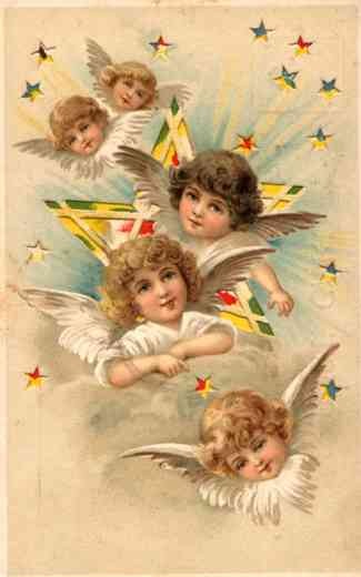 Angels Easter Hold-to-Light Novelty