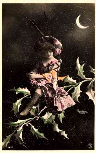 Fairy Moon Hand-Tinted RP French