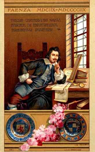 Jesuit Scientist Torricelli Birthday Italian