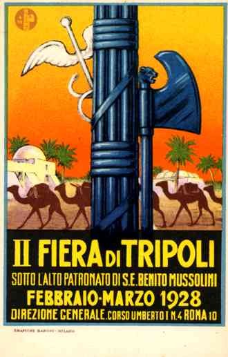 2nd Tripoli Exposition 1928 Italian