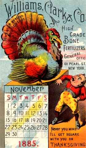 Turkey Advert Fertilizer NYC Pioneer