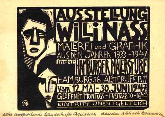 Advert Modernist Art Exhibition Germany