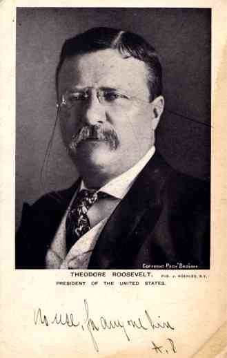 President Teddy Roosevelt