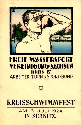 Swimming Festival 1924 German