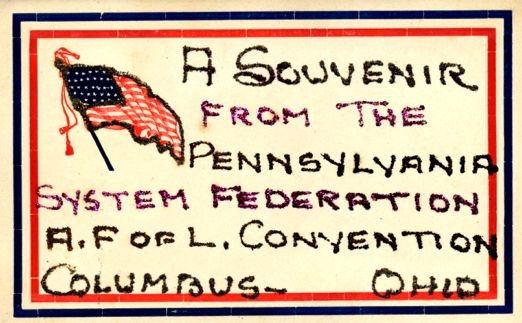 A.F.O.L. Convention U.S. Flag Ohio
