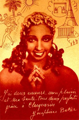 Black Josephine Baker Advertising