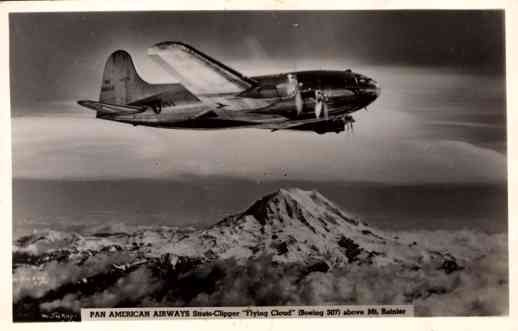 Pan American Airways Clipper Real Photo