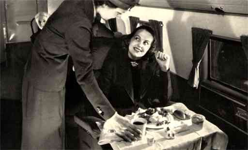 United Air Lines Interior Real Photo