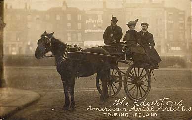 Horse-Drawn Carriage Real Photo