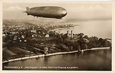 Zeppelin Real Photo