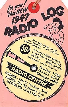 Radio Repair Service Advert Novelty