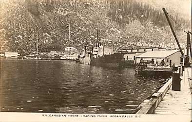 Canadian Steamship Real Photo