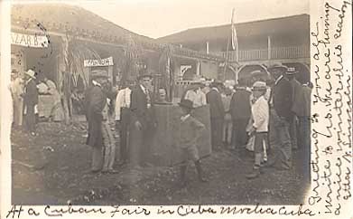 Fair Cuba 1907 Real Photo