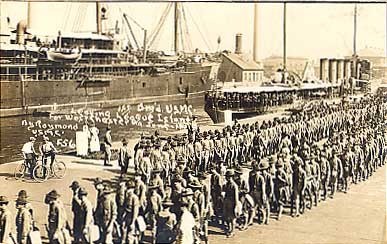 US Marines WWI Real Photo