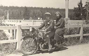 Motorcycle Germany Real Photo