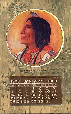 Indian Chief Calendar