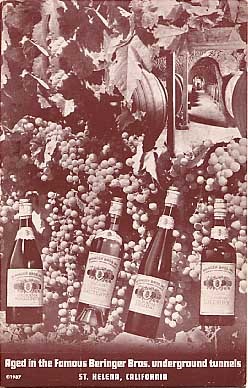 Beringer Bros.Wine Helena Advert CA