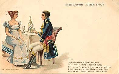  Advert Saint-Galmier Water France