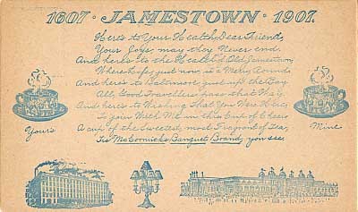 Advert Coffee Jamestown Exposition