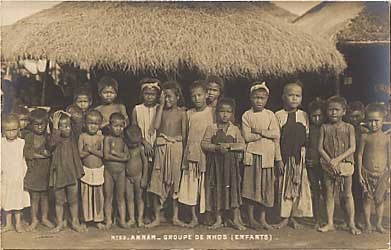 Vietnamese Children Real Photo