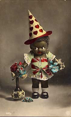 Black Doll Clown Hat Foreign RP