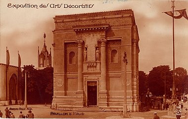 Art Decorative Exposition French RPPC