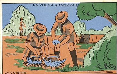 Scouts Cooking French