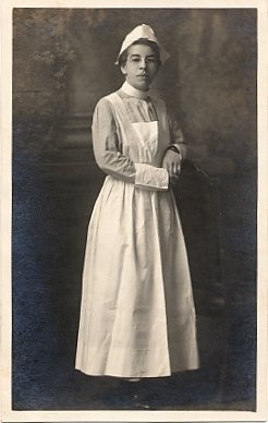 Red Cross Real Photo Nurse