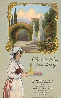 Advert Italian Chianti Wines