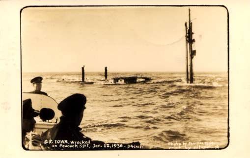 Shipwreck Watching Navy Real Photo