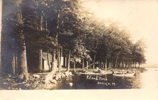 Pond Derry New Hampshire Real Photo