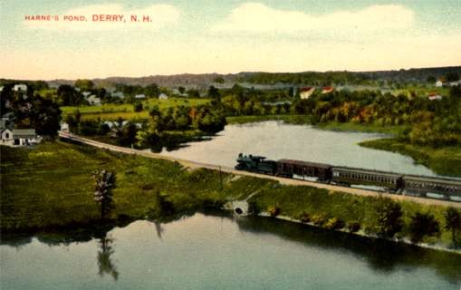 Pond at Derry New Hampshire