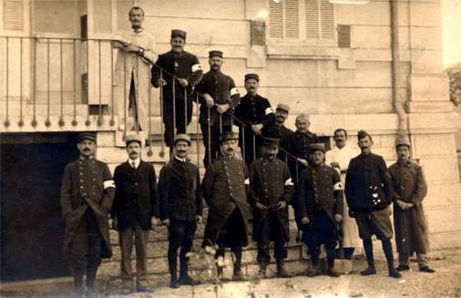 Red Cross Orderly WW1 Real Photo