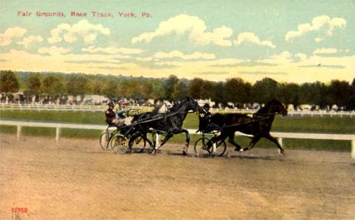 Harness Racers at Fair Grouds York PA